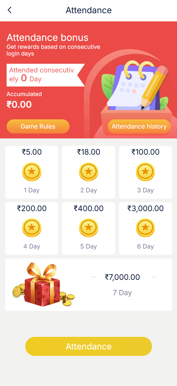 In999 Attendance Bonus Guide